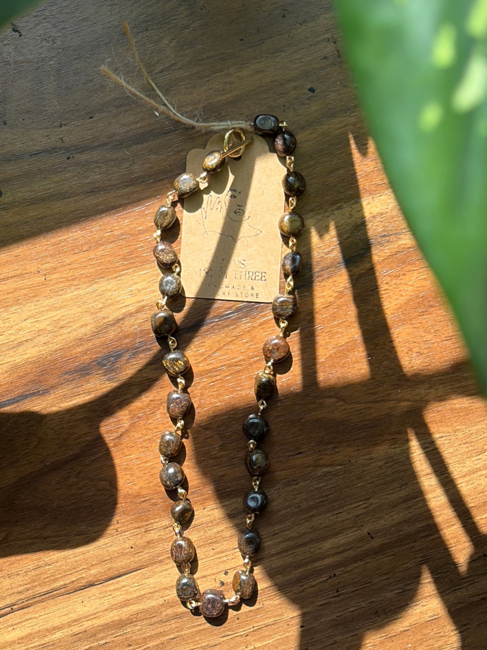 BRONZITE NECKLACE